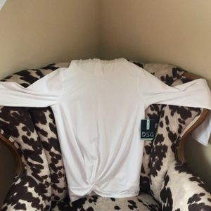 Girls hooded DSG workout top